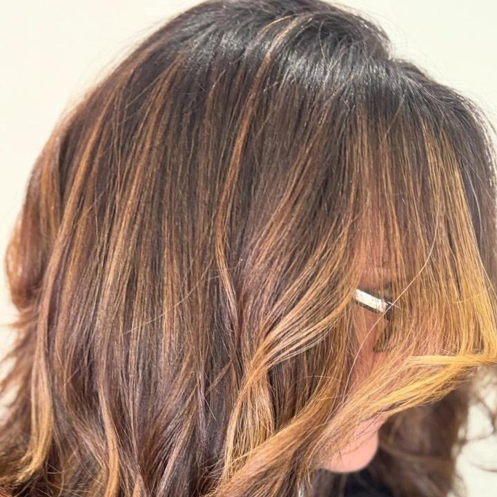 Balayage Reflets chaud !!!