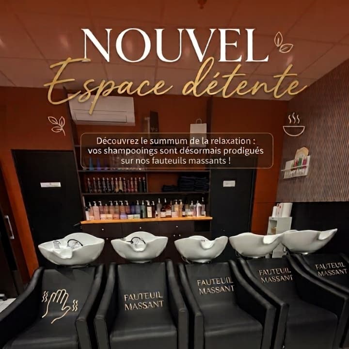 Le Salon se modernise... Venez découvrir notre Nouvel Espace Détente avec nos tout nouveaux Bacs Massants.