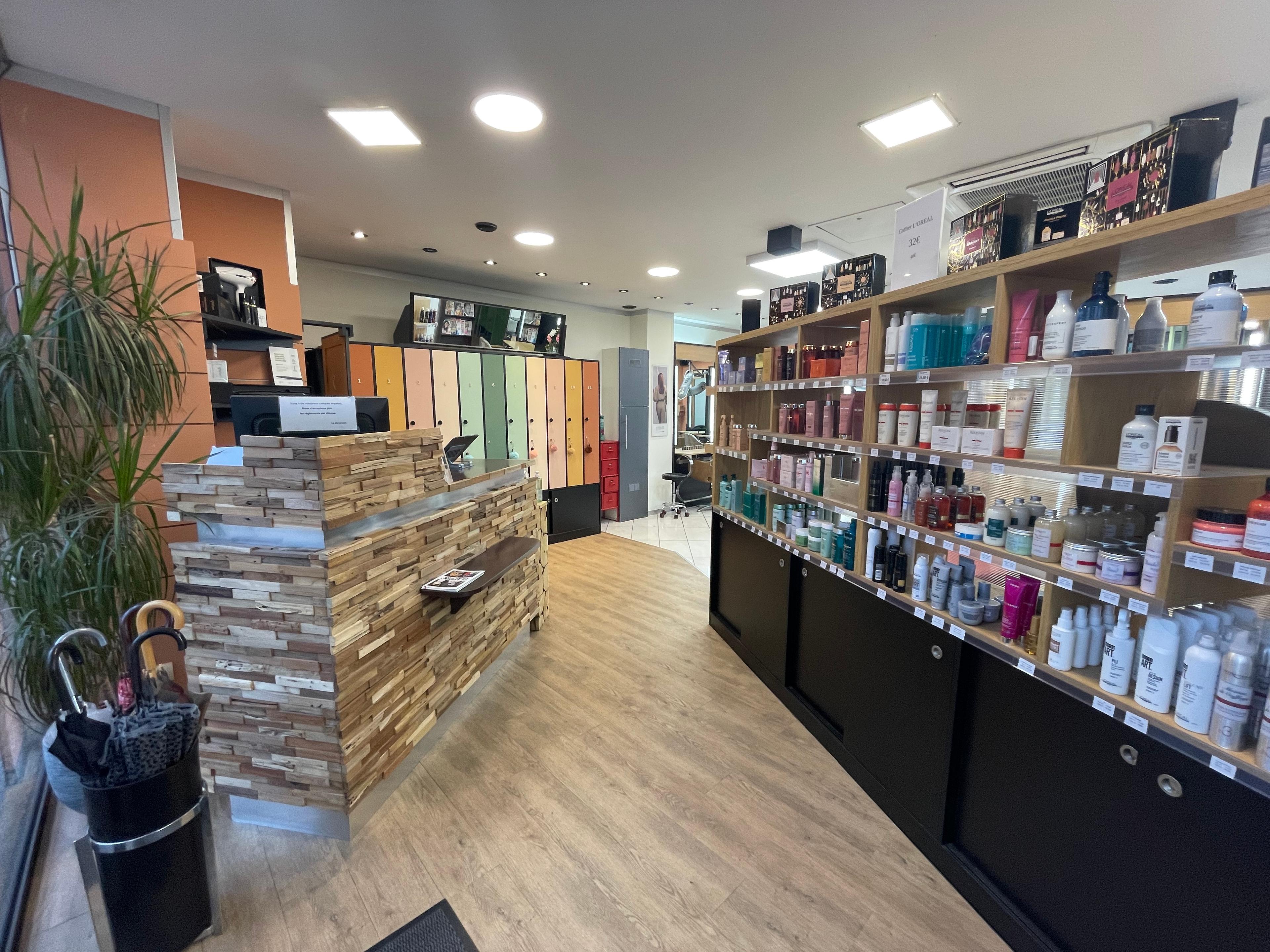 acceuil avec espace beauté