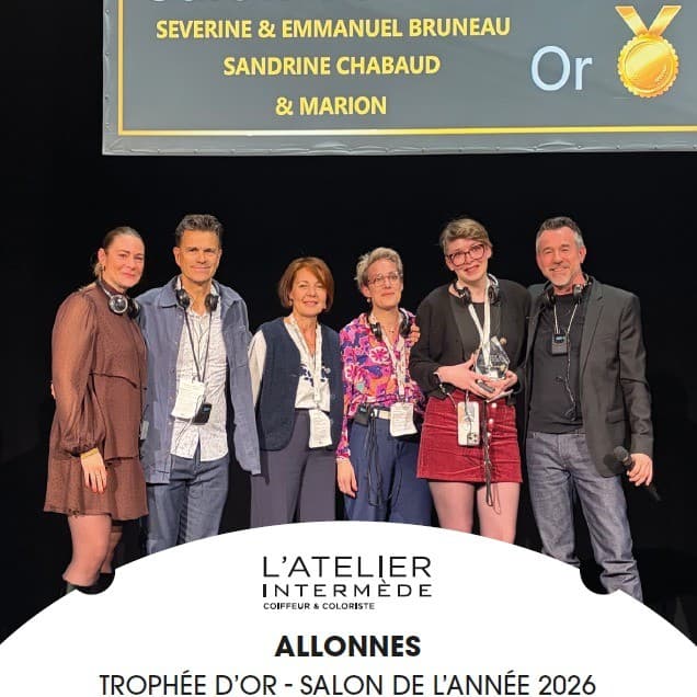 Trophée d'or Marion, Sandrine, Emmanuel et Séverine