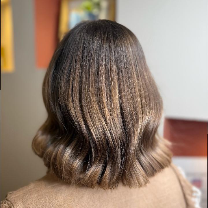 Un carré parfait aux nuances miel 🍯