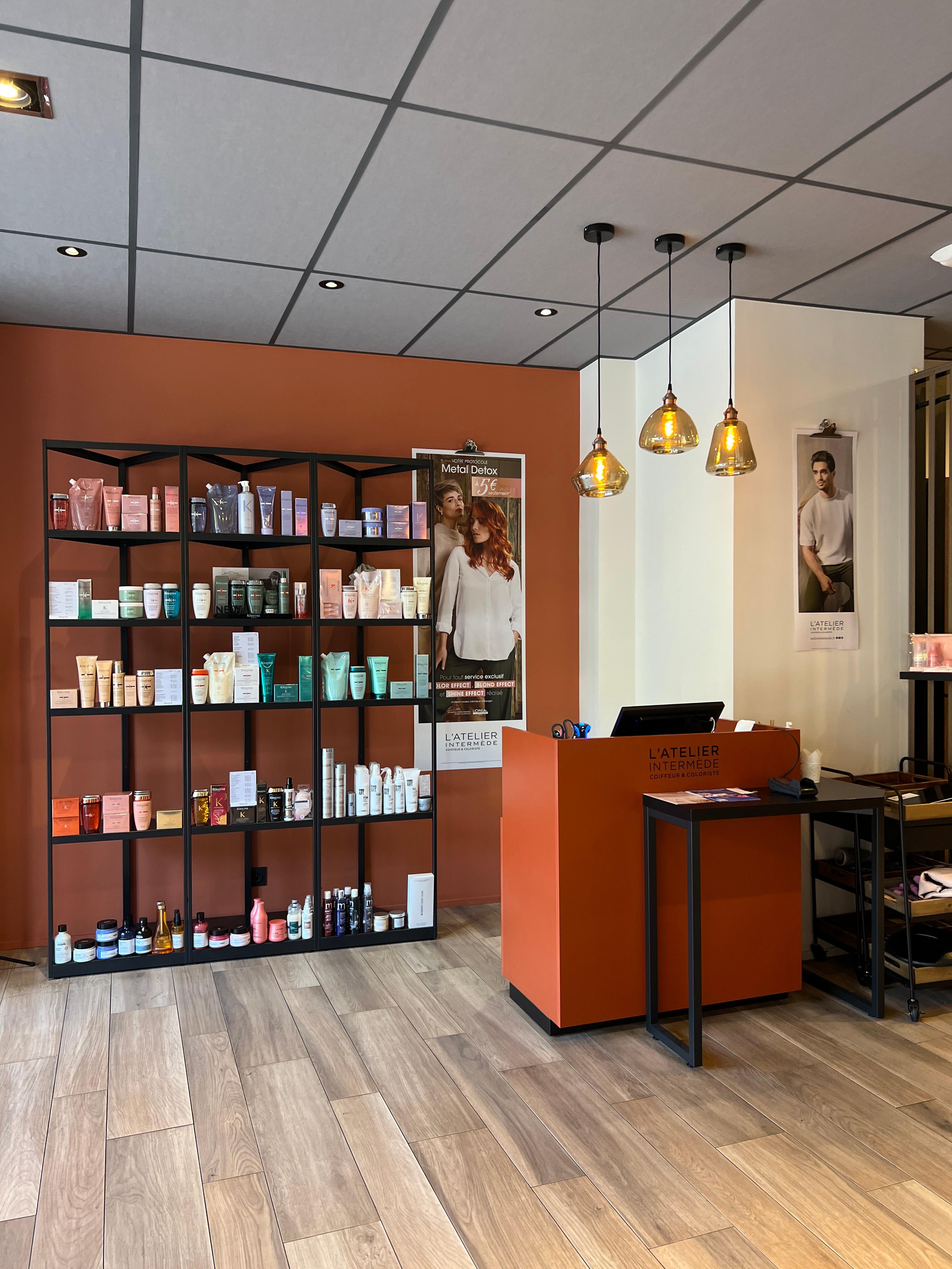 Intérieur de la boutique Atelier Intermède