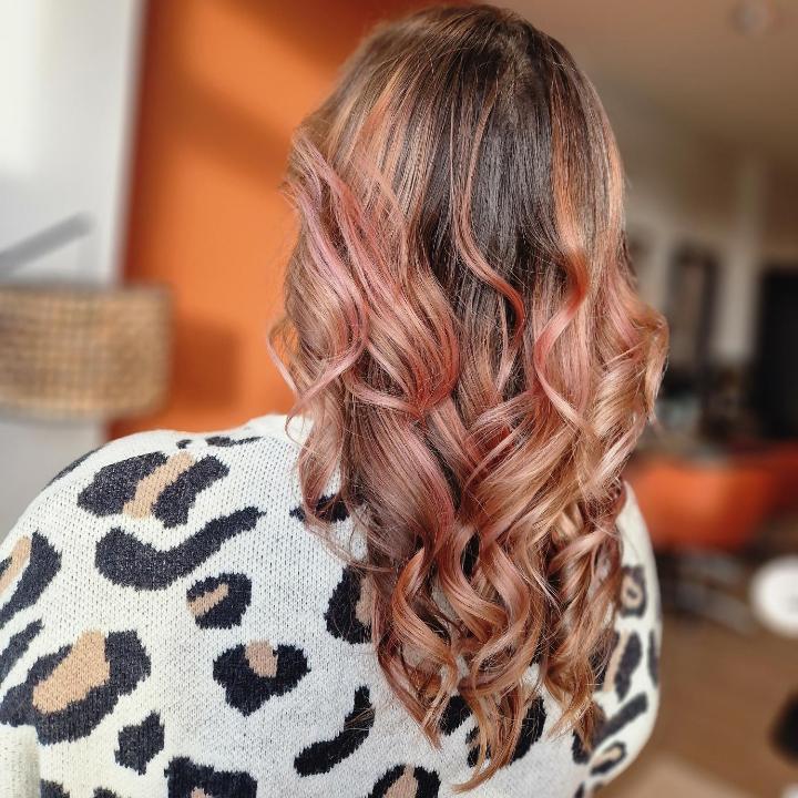 ombré rosé facile à entretenir avec les soins personnalisés de chez mulato